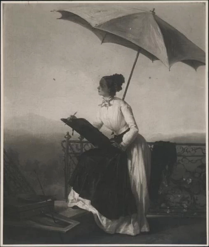 La pittrice